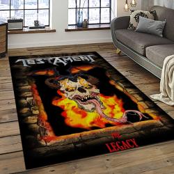 Testament Band Thrash Metal Music Metalheads Carpet Rectangle Area Rug For Living Room Home Room Decor Gift For Fans TTM11