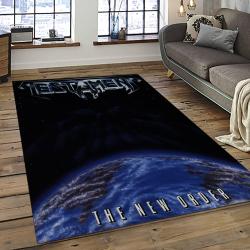Testament Band Thrash Metal Music Metalheads Carpet Rectangle Area Rug For Living Room Home Room Decor Gift For Fans TTM19