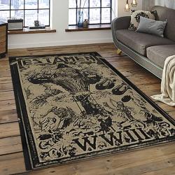 Testament Band Thrash Metal Music Metalheads Carpet Rectangle Area Rug For Living Room Home Room Decor Gift For Fans TTM22