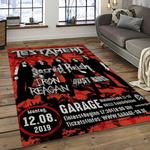 testament band thrash metal music metalheads carpet rectangle area rug for living room home room decor gift for fans dark room ttm3