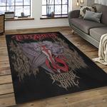 testament band thrash metal music metalheads carpet rectangle area rug for living room home room decor gift for fans dark room ttm30