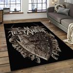 testament band thrash metal music metalheads carpet rectangle area rug for living room home room decor gift for fans dark room ttm33