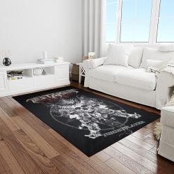 testament band thrash metal music metalheads carpet rectangle area rug for living room home room decor gift for fans light room ttm23