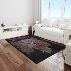 testament band thrash metal music metalheads carpet rectangle area rug for living room home room decor gift for fans light room ttm30