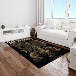 testament band thrash metal music metalheads carpet rectangle area rug for living room home room decor gift for fans light room ttm8