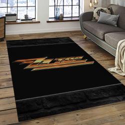 ZZ Top Band Rock Music Rocker Carpet Rectangle Area Rug For Living Room Home Room Decor Gift For Fans ZZT11
