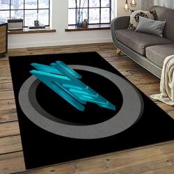 ZZ Top Band Rock Music Rocker Carpet Rectangle Area Rug For Living Room Home Room Decor Gift For Fans ZZT12