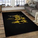 zz top band rock music rocker carpet rectangle area rug for living room home room decor gift for fans dark room zzt2