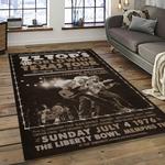 zz top band rock music rocker carpet rectangle area rug for living room home room decor gift for fans dark room zzt21