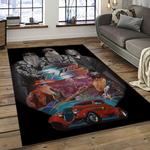 zz top band rock music rocker carpet rectangle area rug for living room home room decor gift for fans dark room zzt36