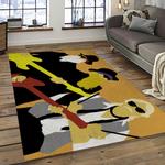 zz top band rock music rocker carpet rectangle area rug for living room home room decor gift for fans dark room zzt39