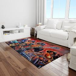 zz top band rock music rocker carpet rectangle area rug for living room home room decor gift for fans light room zzt19