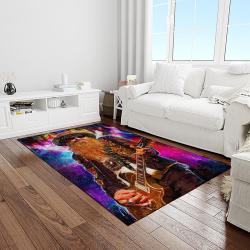 zz top band rock music rocker carpet rectangle area rug for living room home room decor gift for fans light room zzt24