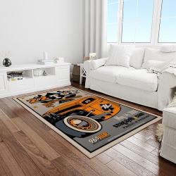 zz top band rock music rocker carpet rectangle area rug for living room home room decor gift for fans light room zzt26