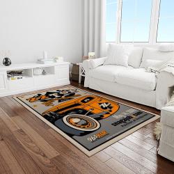 zz top band rock music rocker carpet rectangle area rug for living room home room decor gift for fans light room zzt31