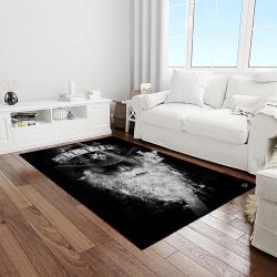 zz top band rock music rocker carpet rectangle area rug for living room home room decor gift for fans light room zzt8