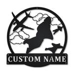 base jumping metal sign personalized metal name signs home decor sport lovers gifts 0