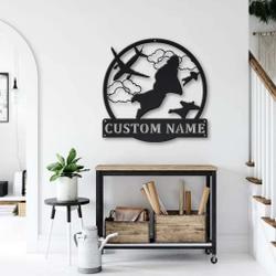 base jumping metal sign personalized metal name signs home decor sport lovers gifts 1