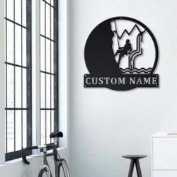 canyoning sport metal sign personalized metal name signs home decor sport lovers gifts 1