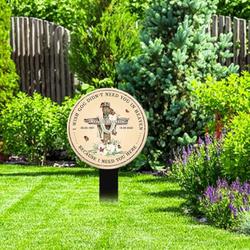 Cross Mom Dad Grave Marker I Wish God Didn’t Need You In Heaven Memorial Stake Sympathy Gifts