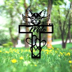Custom Chihuahuas Memorial Plaque Custom Metal Sign