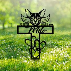 custom chihuahuas memorial plaque custom metal sign 2