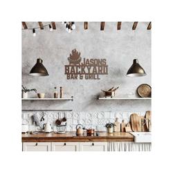custom metal sign for backyard bar personalized and perfect for bar and grill enthusiasts 1