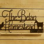 family farm sign with goat and chicken chicken coop goat decor custom metal signs gift for farmer 0