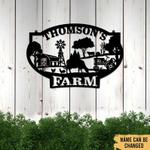 farm life farmhouse outdoor decor customized metal sign 0