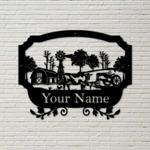farm life metal sign personalized farmhouse farm decor famer gift 0