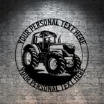 farm tractor heavy machinery operator gift for farmer custom metal signs 0