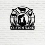 farmer and farm animals custom metal signs gift for farmer 0