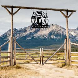 farmer and farm animals custom metal signs gift for farmer 1