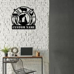 farmer and farm animals custom metal signs gift for farmer 2
