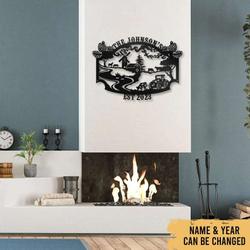 farmhouse farm decoration personalized cut metal sign 4