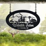 farmhouse farm entrance ranch custom metal signs gift for farmer 0