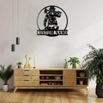firefighter fire department v1 custom metal signs 0