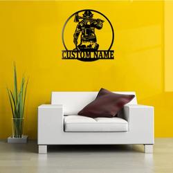 firefighter fire department v1 custom metal signs 1