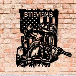 firefighter fire department v2 custom metal signs 3