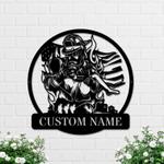 firefighter first responders rescue fire department custom metal signs 0