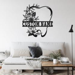floral dentist dental business custom metal signs 2