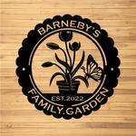 flower butterfly metal sign personalized garden signs decor yard house 0