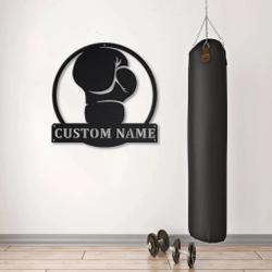 fly boat sport metal art personalized metal name signs decor for room water sport lover gift 1