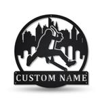 freestyle scootering metal sign personalized metal name signs home decor sport lovers gifts 0