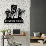 funny llama alpaca farmhouse custom metal signs gift for farmer 0