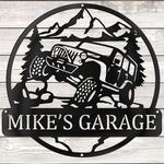 garage off road car business custom metal signs 0