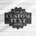 garage sign personalized workshop name signs mechanic repair man cave decor fathers day gift 0