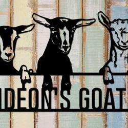 goat farm sign goat ranch farmhouse farm outdoor custom goat metal sign 5