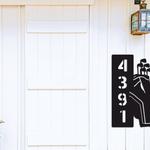 golf bag address sign golfer gift custom metal signs 0