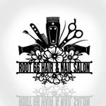 hair and nail salon personalized metal wall art barber shop decor custom metal sign 0